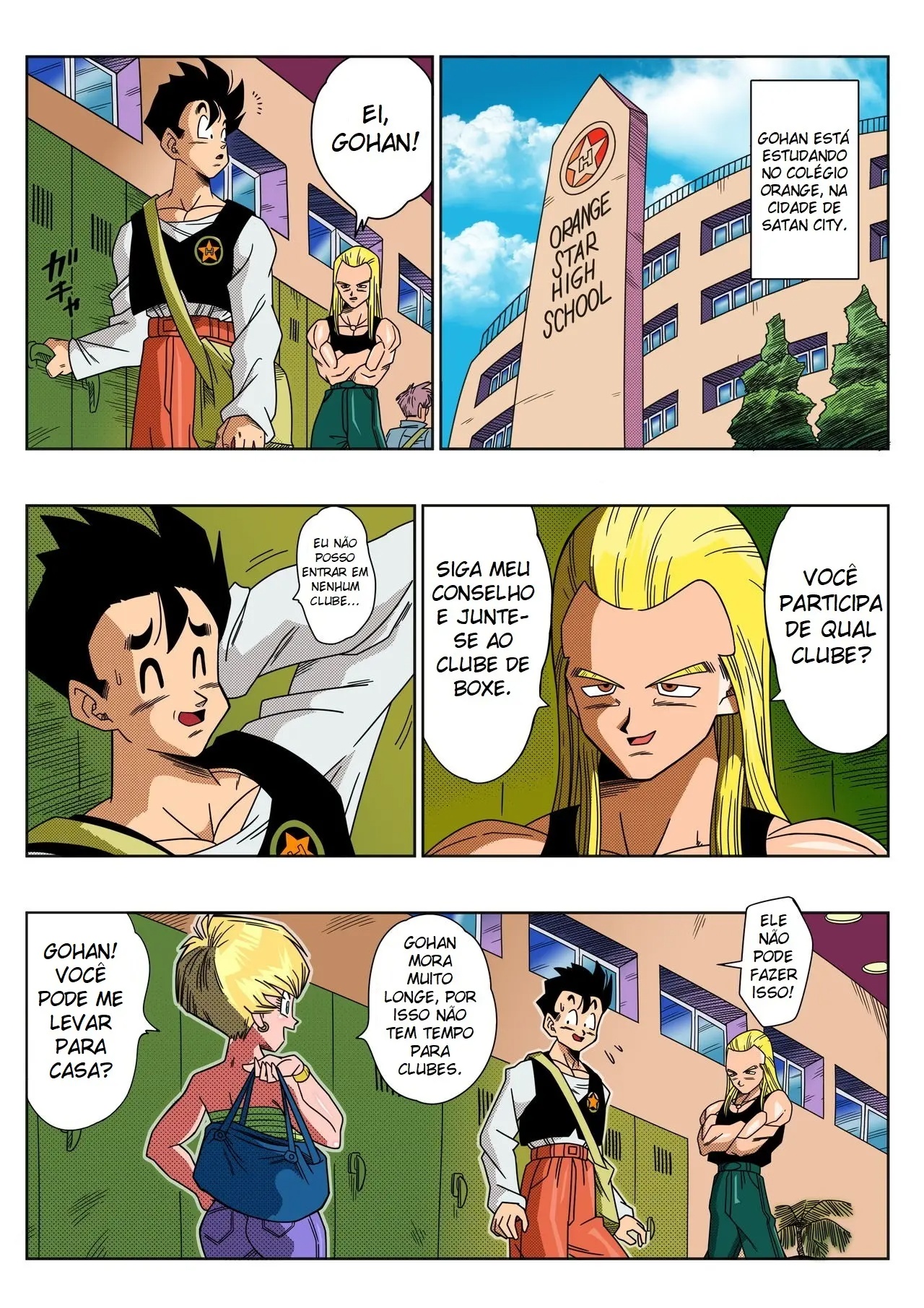 LOVE TRIANGLE Z - Gohan, Erasa To Deau - Hentai Yabu