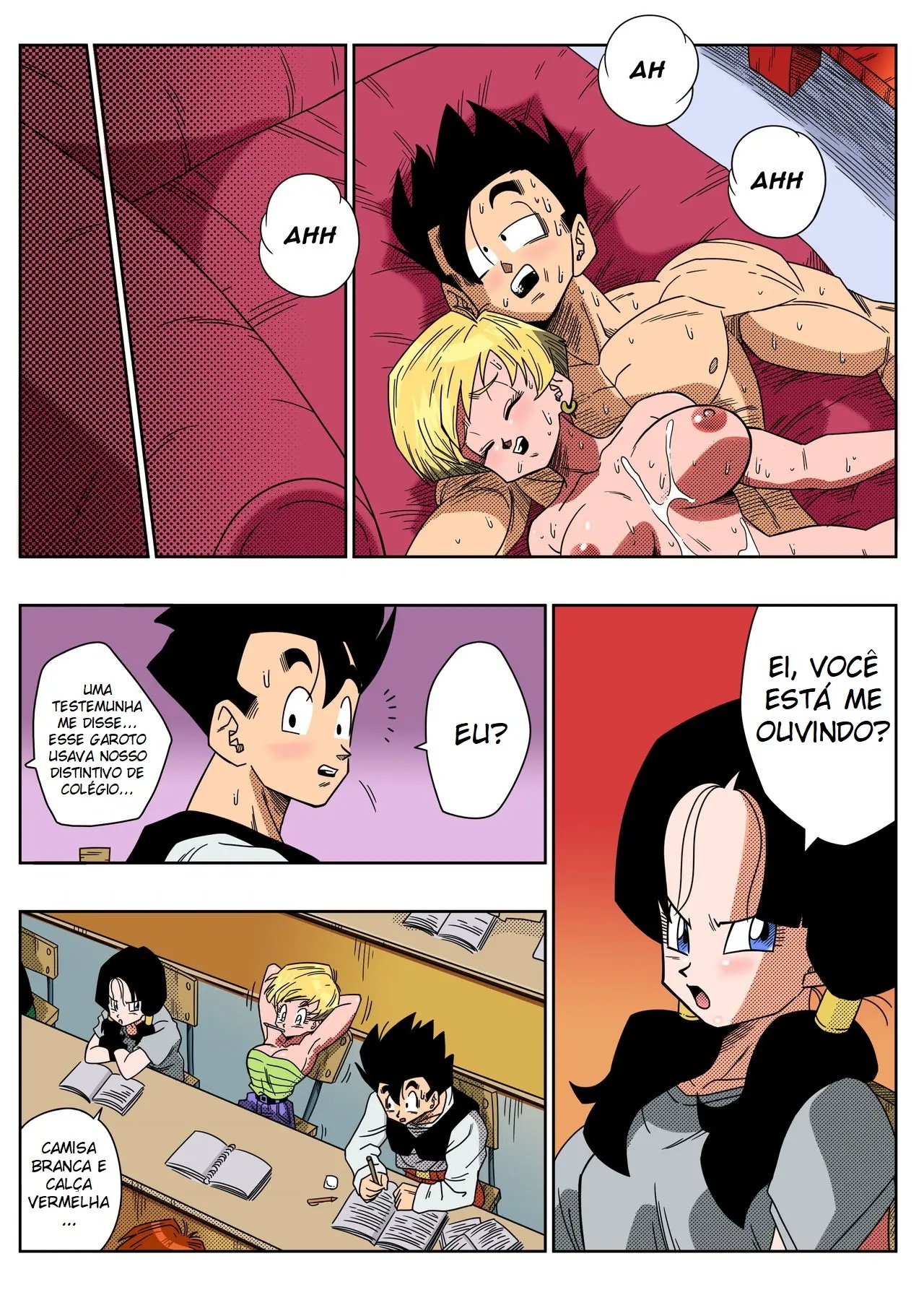 LOVE TRIANGLE Z - Gohan, Erasa To Deau - Hentai Yabu