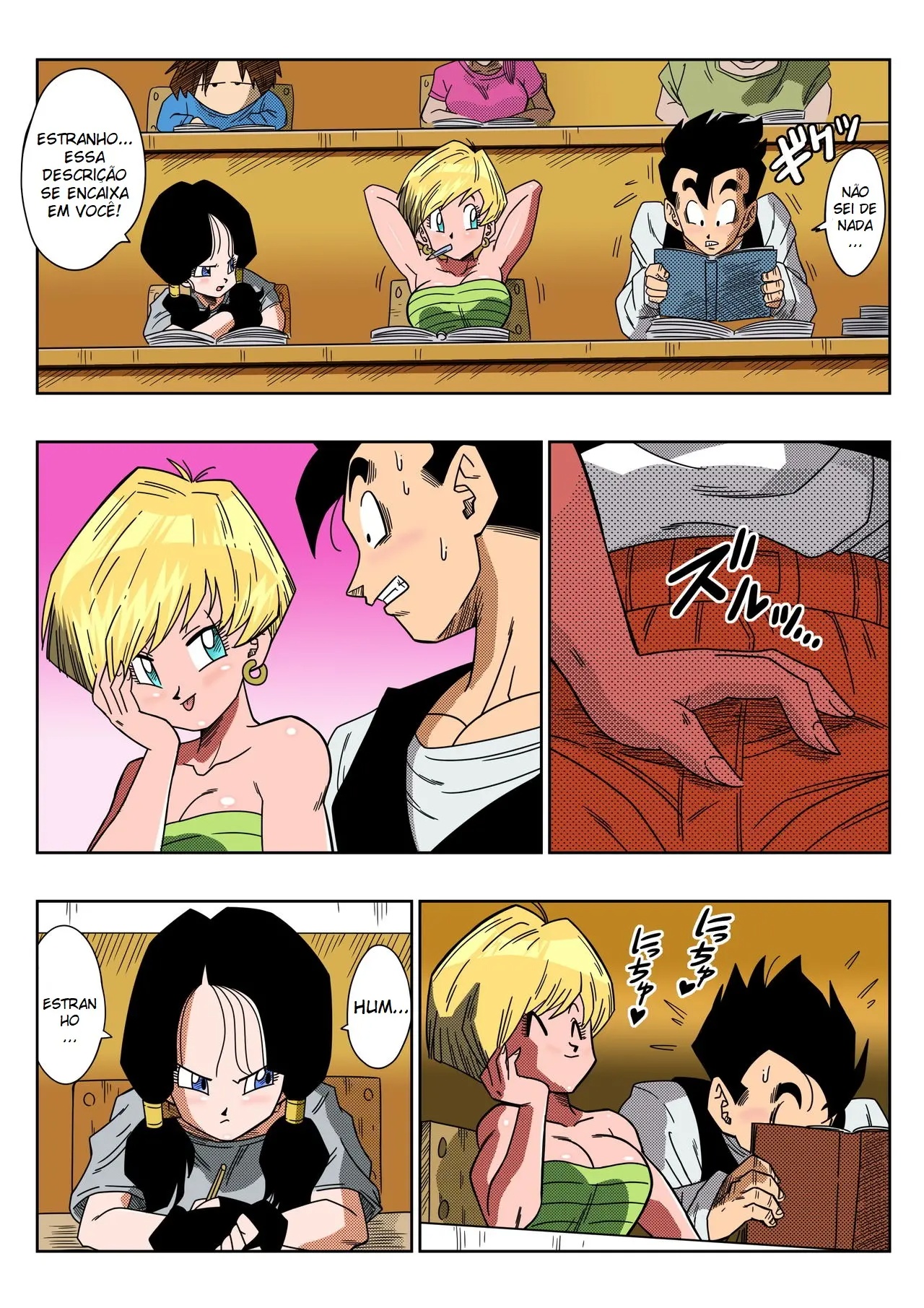 LOVE TRIANGLE Z - Gohan, Erasa To Deau - Hentai Yabu