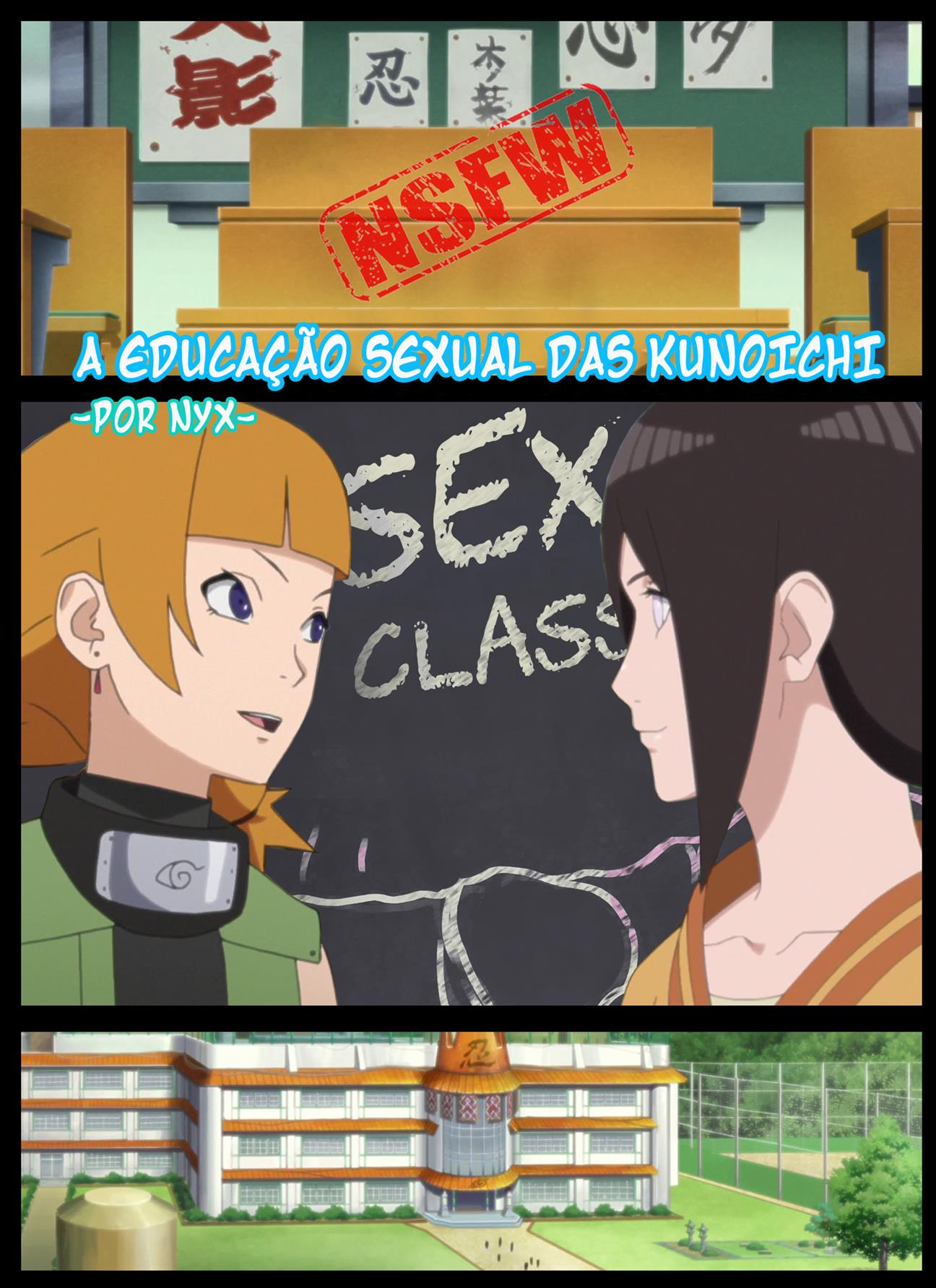 Educação sexual das kunoichis - Hentai Yabu