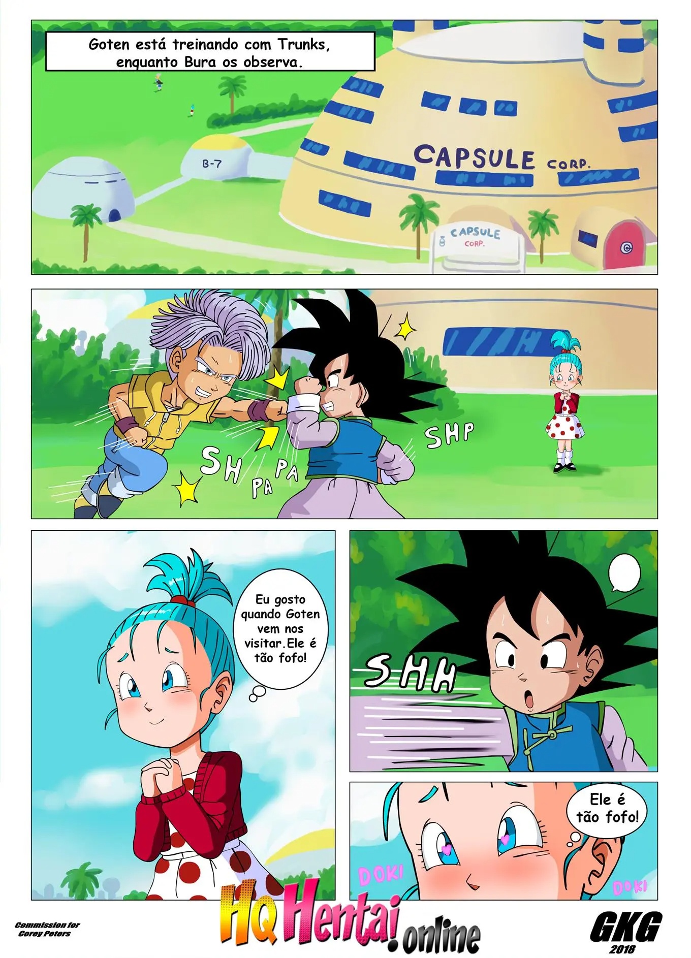 Goten and Bra - Hentai Yabu