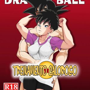 Goku e Videl treinamento