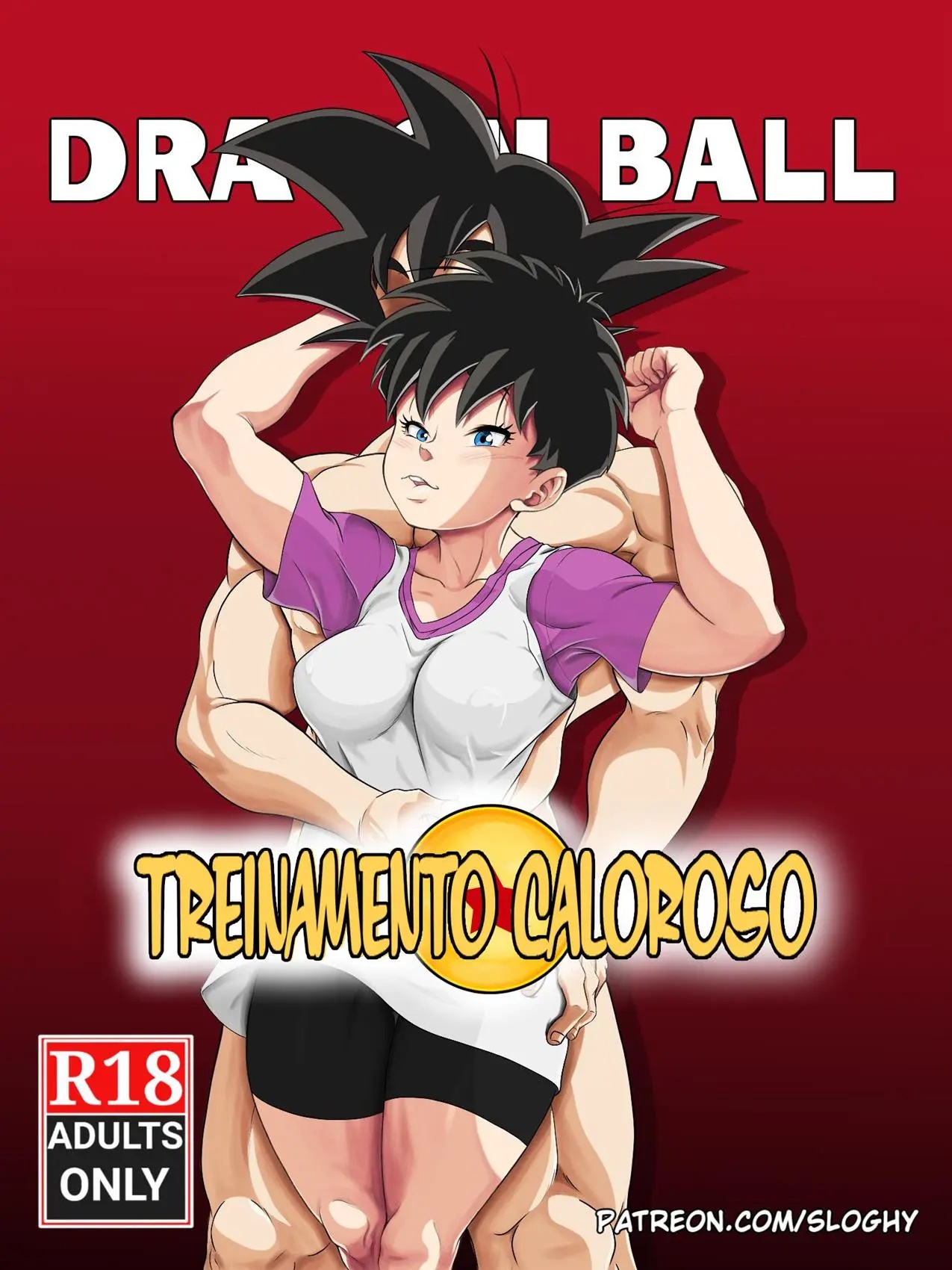 Goku e Videl treinamento - Hentai Yabu