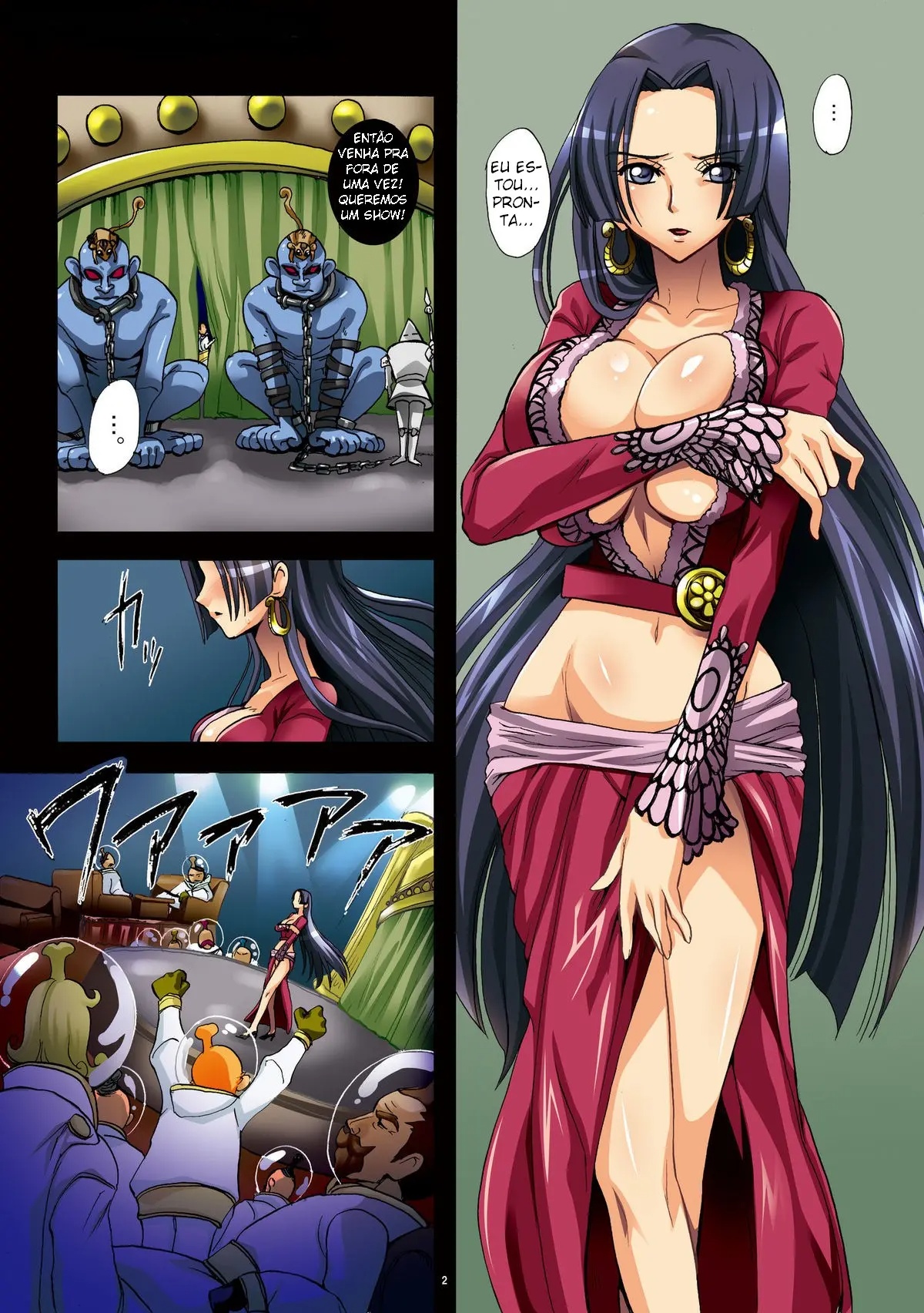 Dorei Jotei Jakan Manaita Strip SHOW! - Hentai Yabu