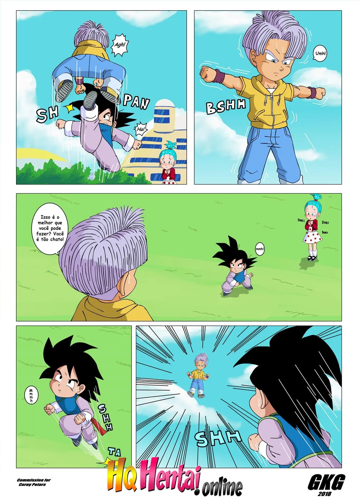 Goten and Bra - Hentai Yabu