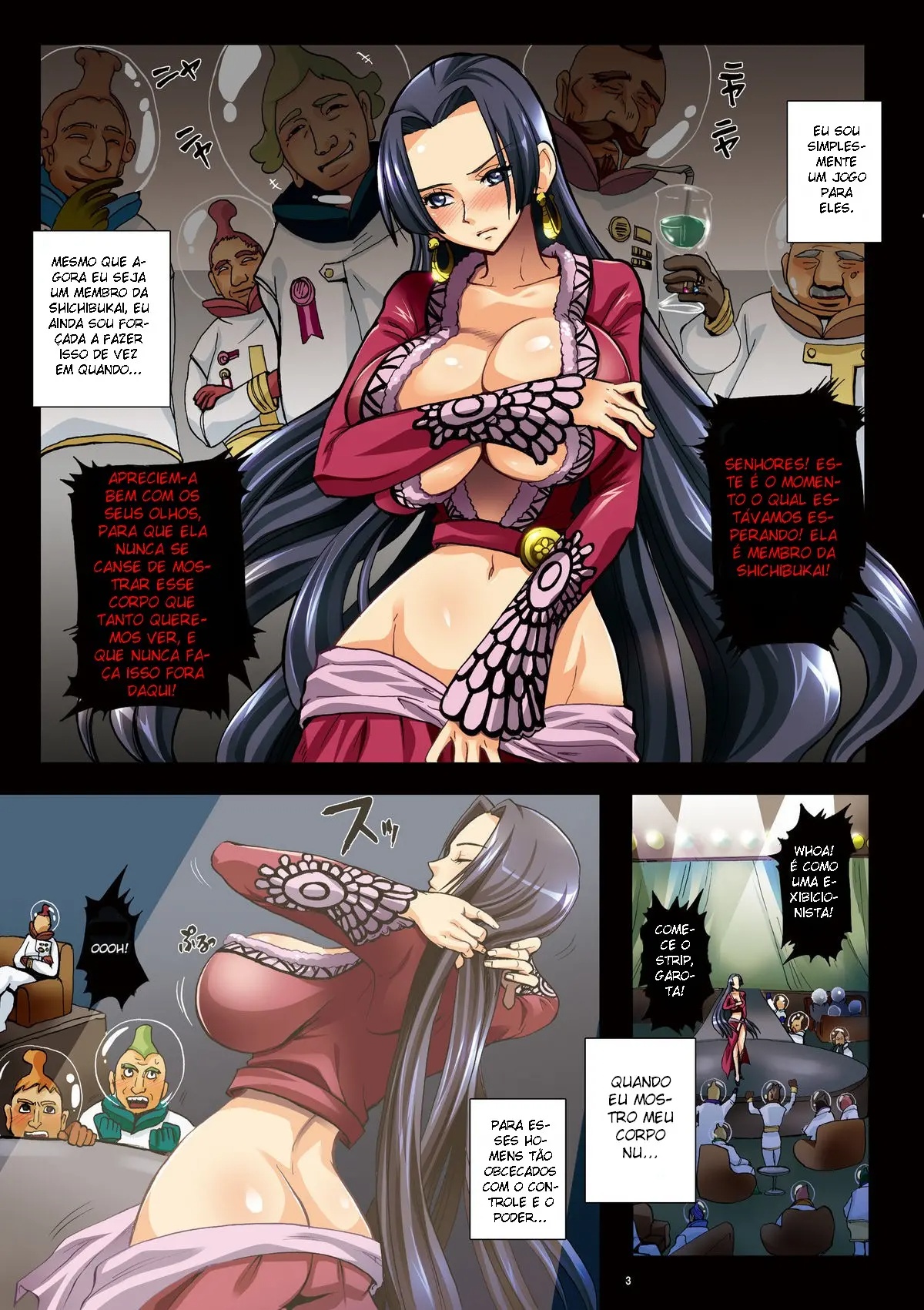 Dorei Jotei Jakan Manaita Strip SHOW! - Hentai Yabu