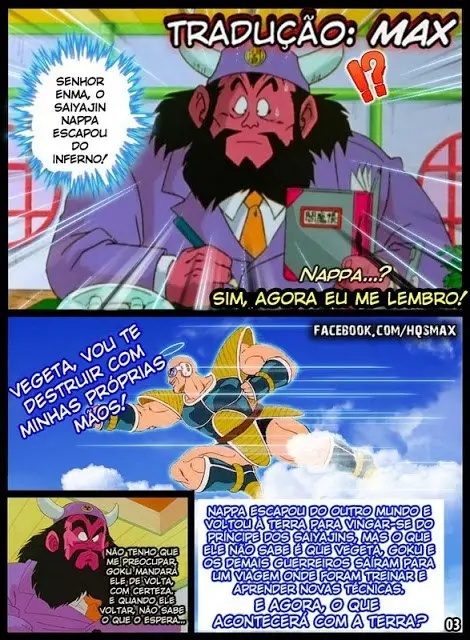 A vingança de Nappa - Hentai Yabu