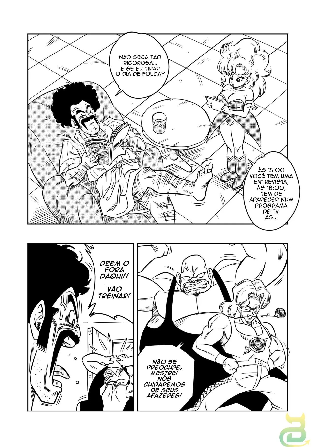 Mister Satan's Secret Training - Hentai Yabu