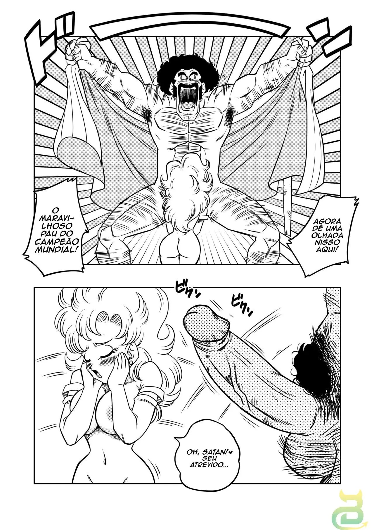 Mister Satan's Secret Training - Hentai Yabu