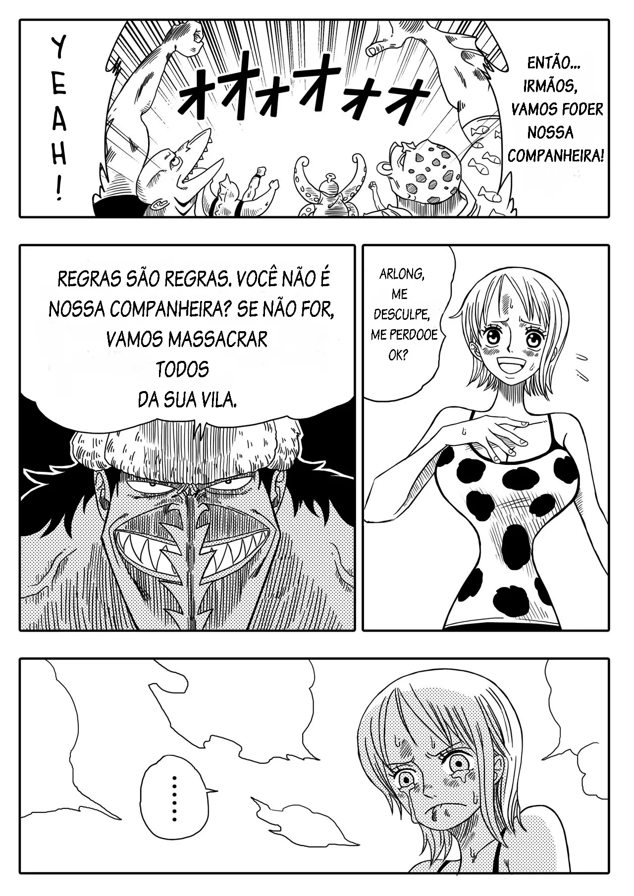 Two Piece - Nami vs Arlong - Hentai Yabu