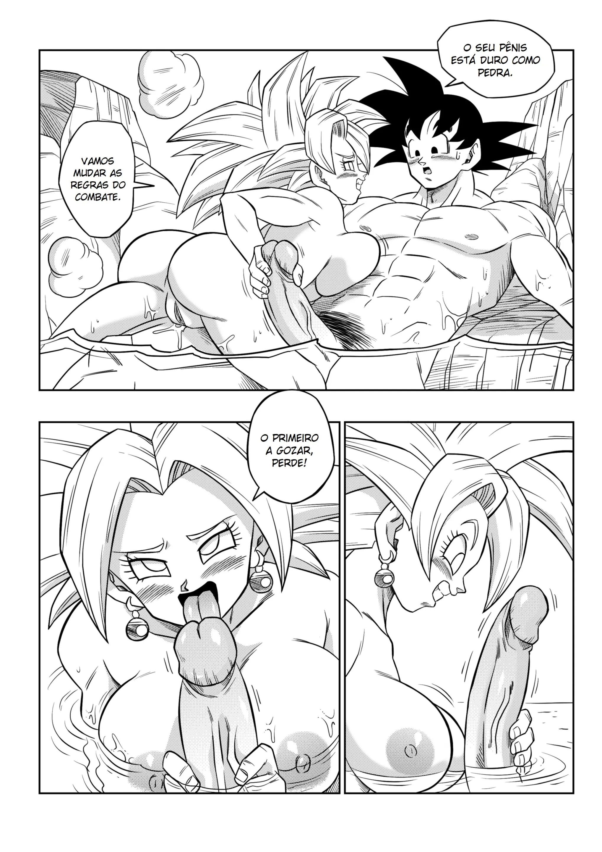 Batalha Sexual no Universo 6 - Hentai Yabu