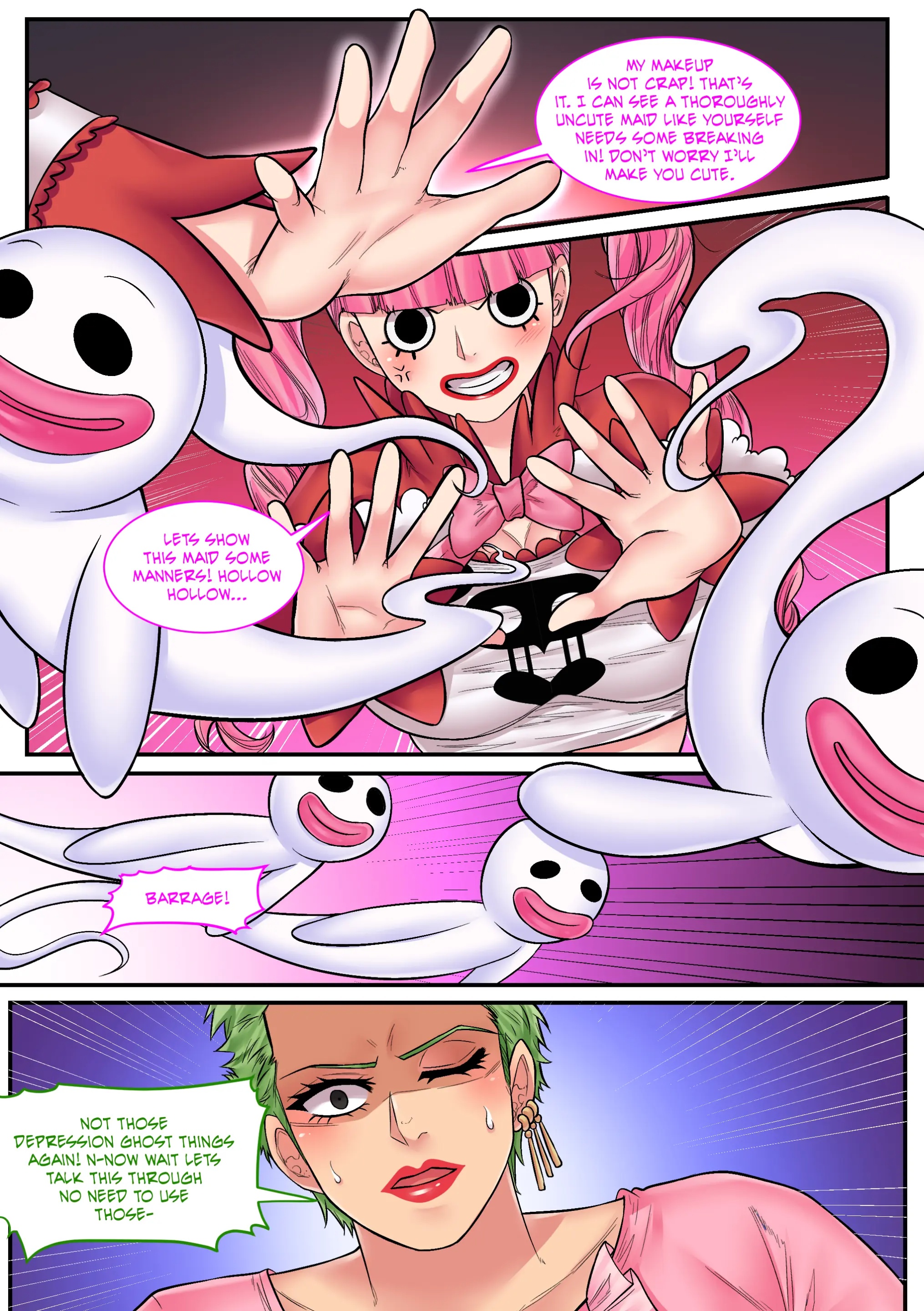 One Piece Perona Paradigm - Hentai Yabu