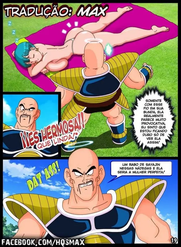 A vingança de Nappa - Hentai Yabu