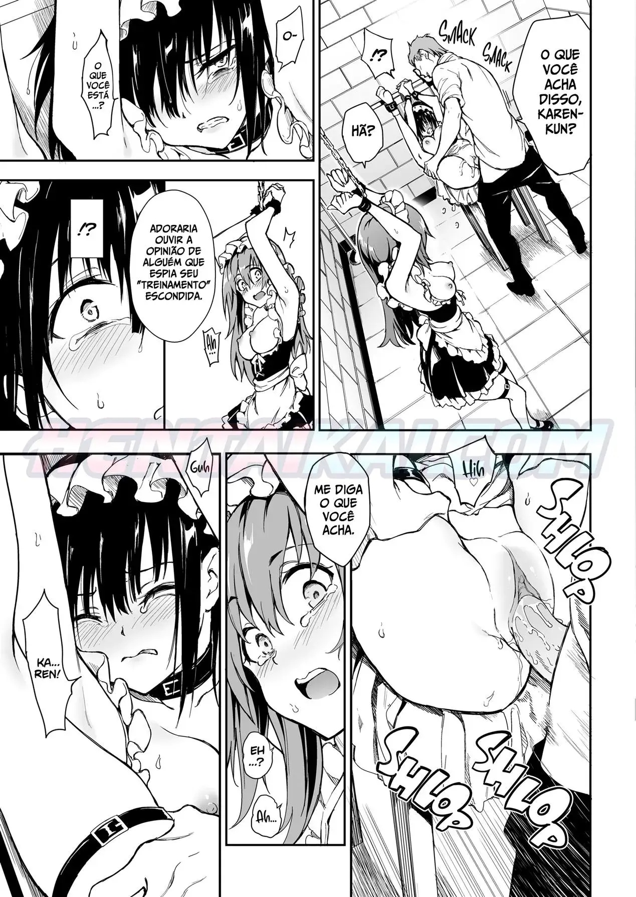 Maid Kyouiku 6 - Botsuraku Kizoku Rurikawa Tsubaki - Hentai Yabu