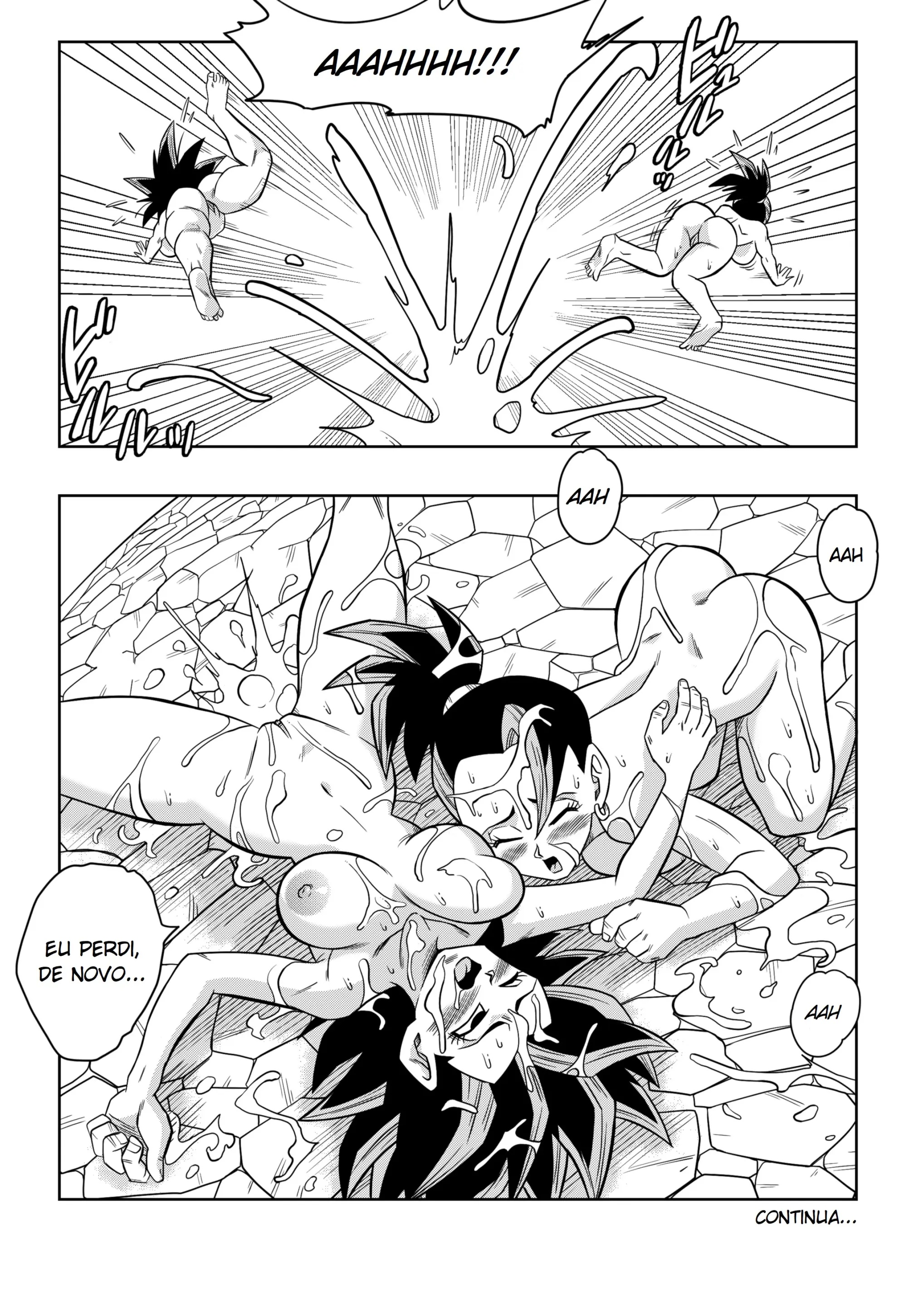 Batalha Sexual no Universo 6 - Hentai Yabu