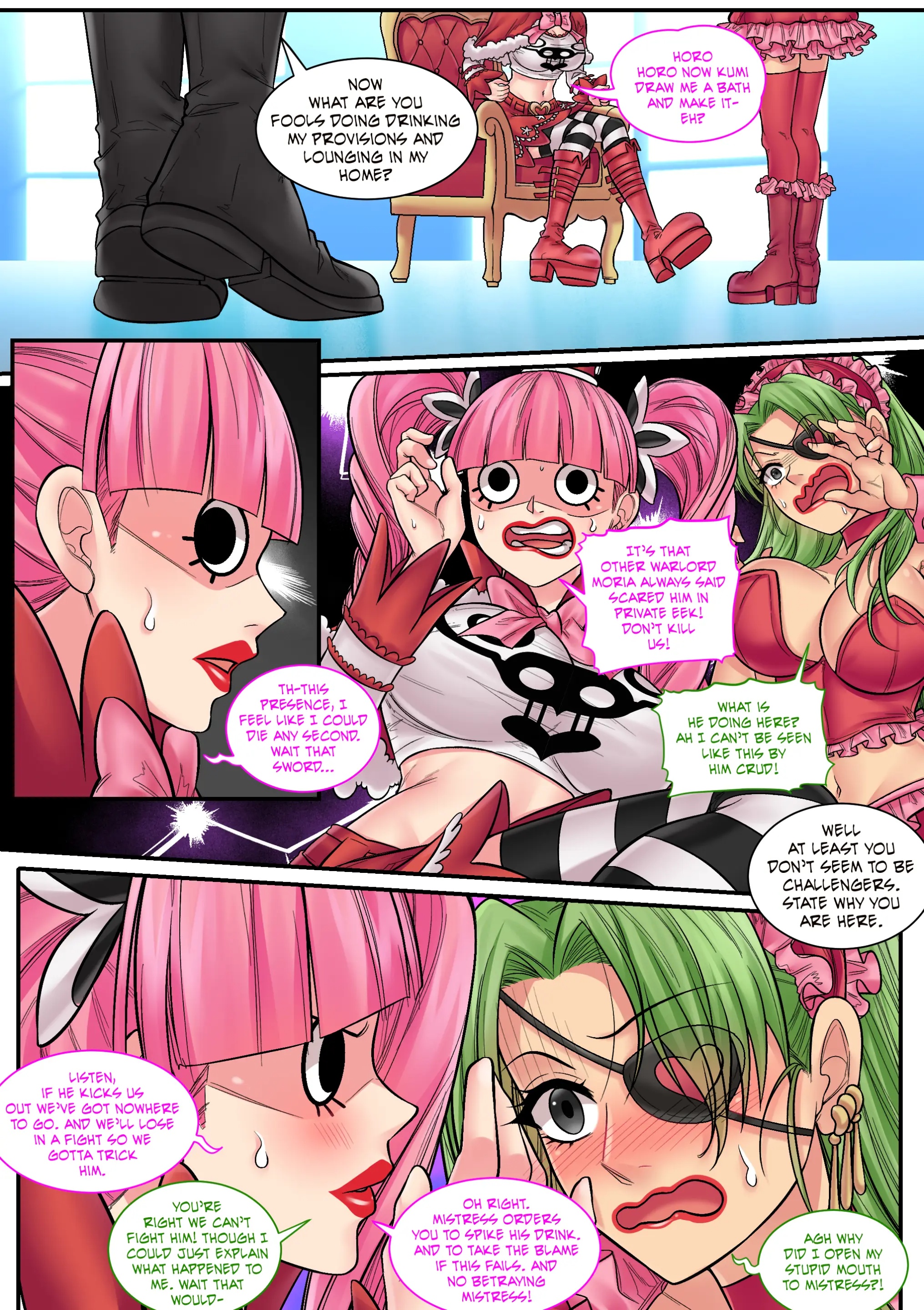 One Piece Perona Paradigm - Hentai Yabu