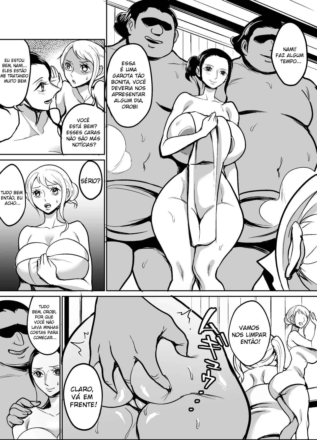 A Arqueóloga Lutadora de Sumo - Hentai Yabu